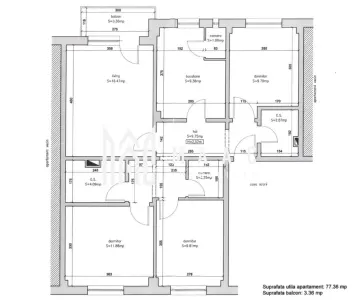 Apartament de vânzare Sibiu | Vasile Aaron | 4 camere | decomandat - foto 2