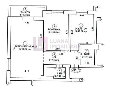 Apartament 3 camere Sibiu - poza 14