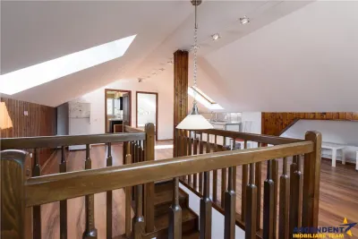 Vila exclusivista Sacele, 4 minute de Brasov, 385 mp utili, 630 mp teren, 3 zone de locuit, garaj, intimitate si panorama verde. - foto 9