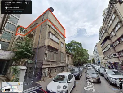 Vand apartament 147 mp (tot nivelul) la mansarda - Eminescu nr.23 / Piata Romana - Bucuresti