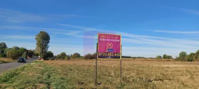Teren intravilan 4500 mp, stradal intre Sabareni si Joita - Sabareni