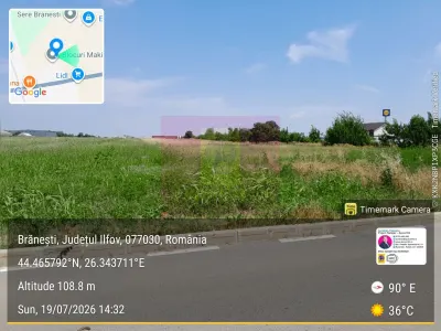 Teren Brănești - poza 2