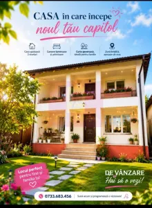 GIURGIU - SE VINDE CASA (5 CAM) COM. ROATA DE JOS - Sadina