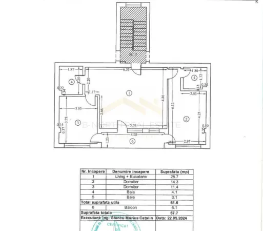 Apartament 3 camere Tunari - poza 17