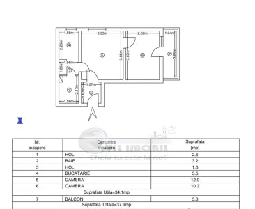 Apartament 2 camere Iași - poza 7