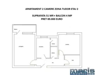 Apartament 2 camere Târgu Mureș - poza 5