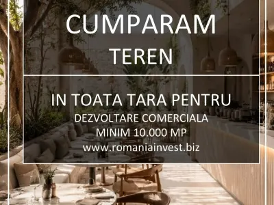 Cumparam Terenuri sau cladiri vechi in toata tara pentru Dezvoltare - Bucuresti
