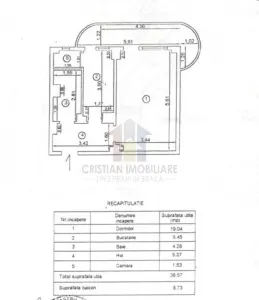 Apartament 1 camera Brăila - poza 8