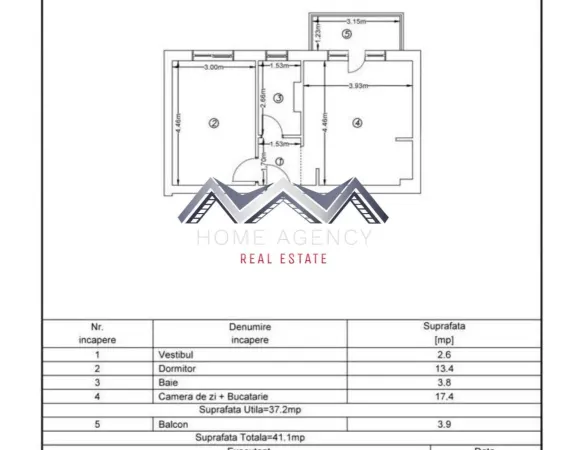 Apartament 2 camere Ștefăneștii de Jos - poza 12