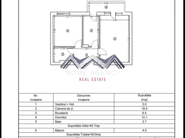 Apartament 2 camere Ștefăneștii de Jos - poza 10