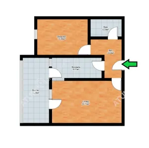 Apartament 2 camere Sibiu - poza 7