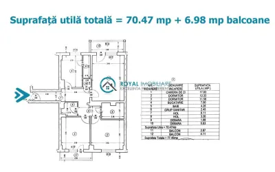 Apartament 3 camere Ploiești - poza 9