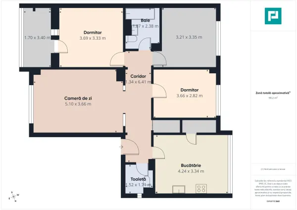 Apartament 4 camere Oradea - poza 10