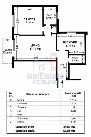 Apartament 2 camere Iași - poza 11