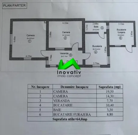 Casă 2 camere Ocna Sibiului - poza 12