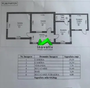 Casă 2 camere Ocna Sibiului - poza 12