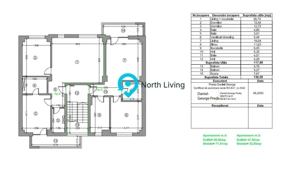 Apartament 3 camere București - poza 14