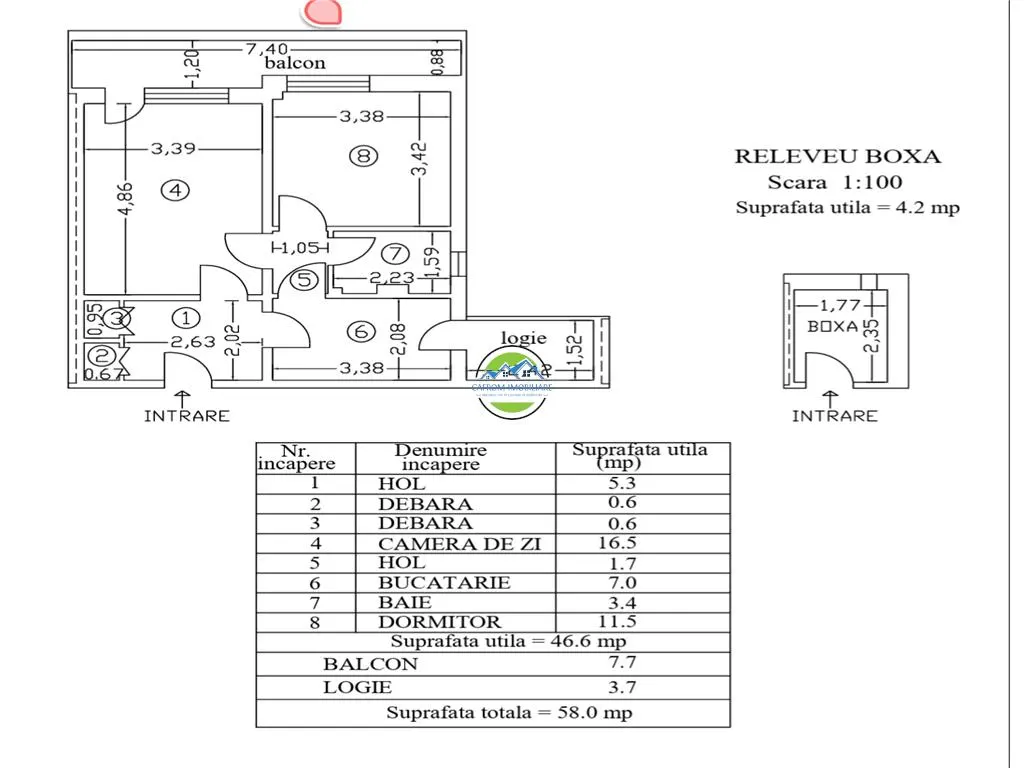 Apartament 2 camere Ploiești - poza 1