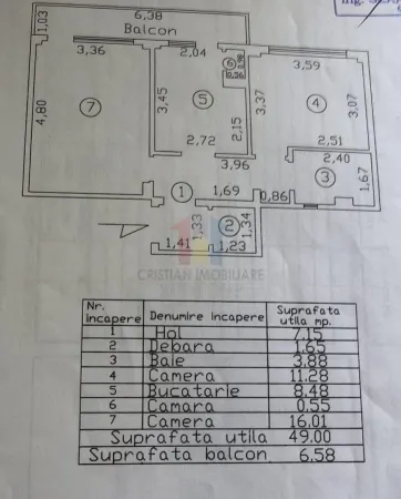 Apartament 2 camere Brăila - poza 14