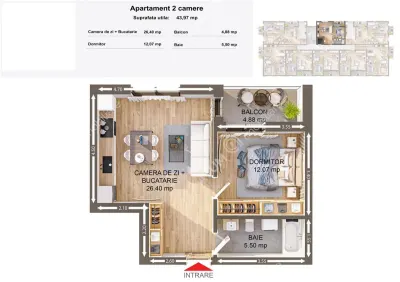 Apartament 2 camere Sibiu - poza 4