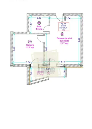 Apartament 2 camere Sibiu - poza 9