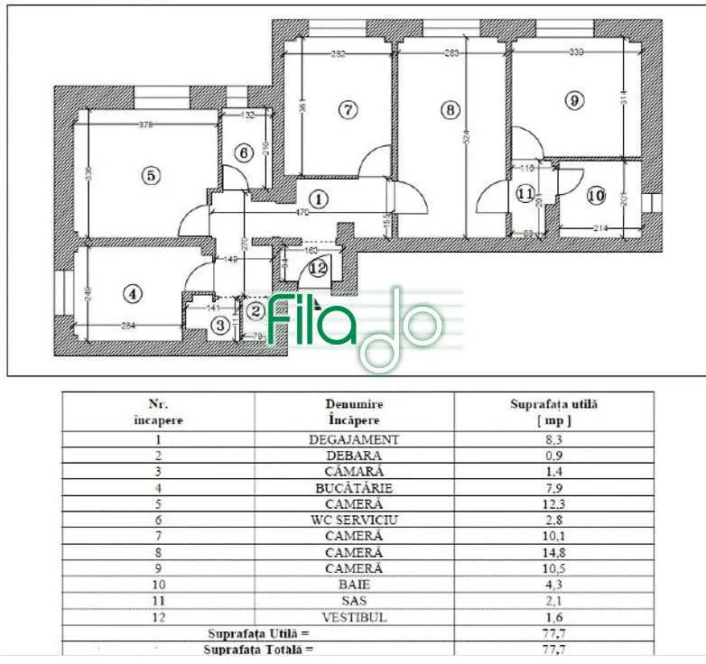 Apartament 4 camere București - poza 1
