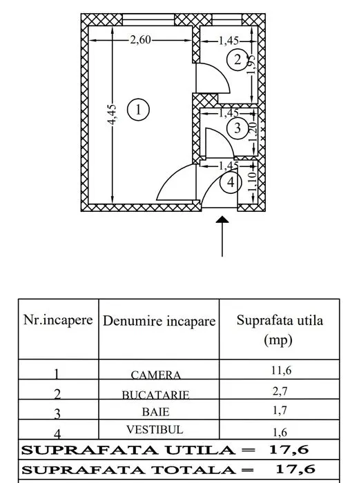 Apartament 1 camera București - poza 1