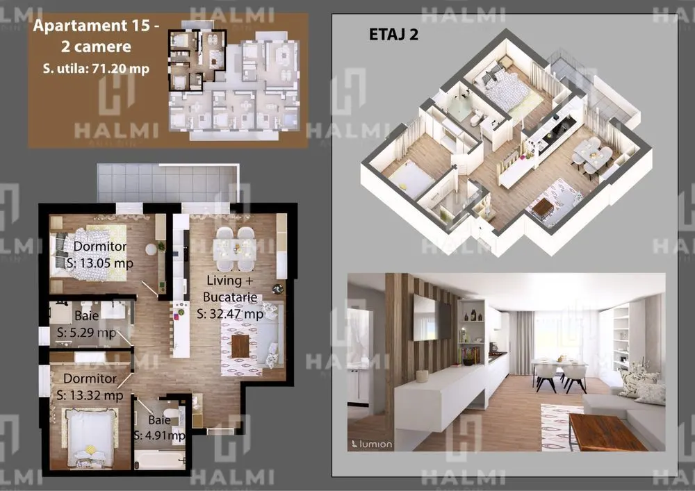 Apartament 3 camere Satu Mare - poza 1