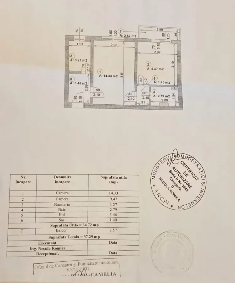Apartament 2 camere București - poza 1