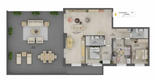 Apartament 4 camere Șelimbăr - poza 19