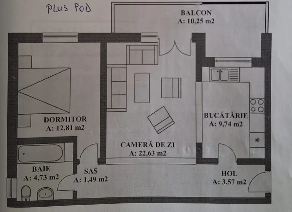 Apartament 2 camere Șelimbăr - poza 17