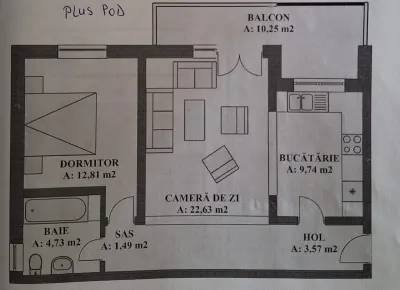 Apartament 2 camere Șelimbăr - poza 17