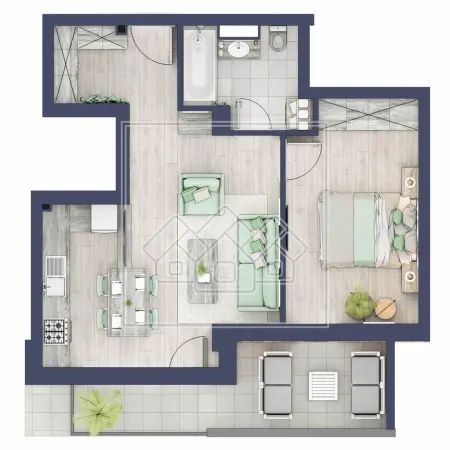 Apartament 2 camere Sibiu - poza 16