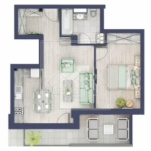 Apartament 2 camere Sibiu - poza 16