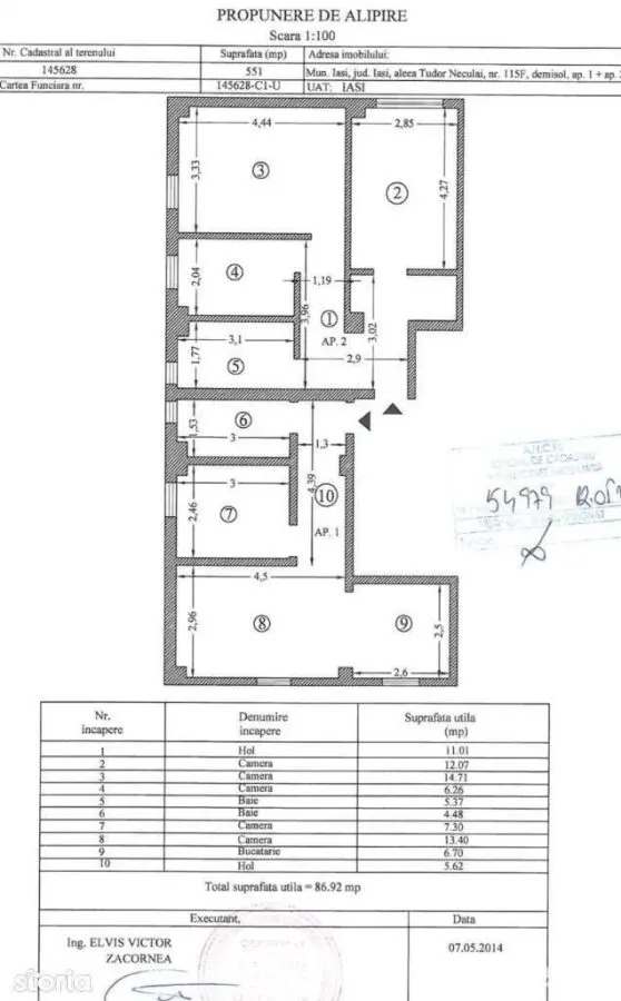 Apartament 4 camere Iași - poza 1
