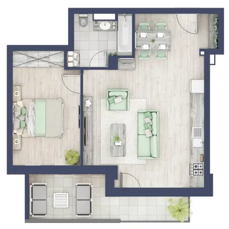 Apartament 2 camere Sibiu - poza 6