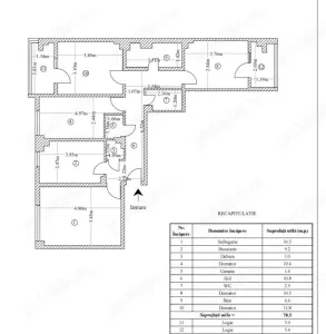 Apartament 4 camere Galata 2 - Iasi etaj 2 4 - Iasi
