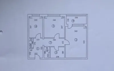 Ag BRASADAS vinde ap 2 camere Dristor 54.4mp decomandat. - Bucuresti