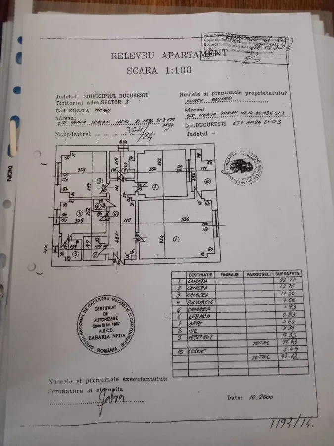 Apartament 3 camere București - poza 1