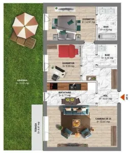 Apartament 3 camere București - poza 2