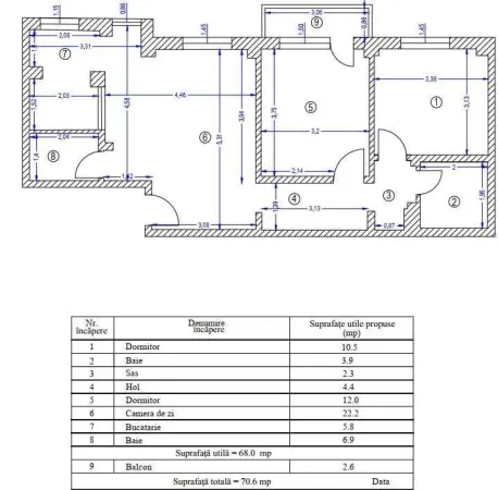 Apartament 3 camere București - poza 1