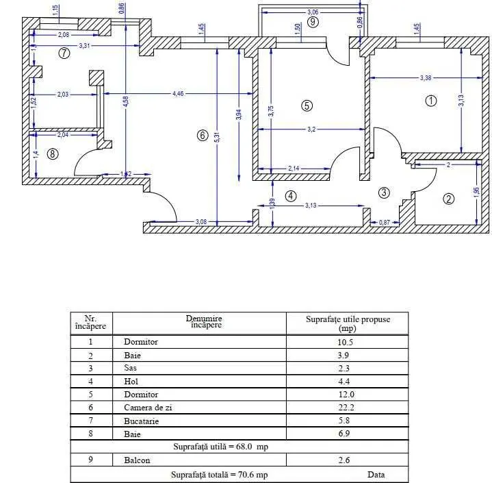 Apartament 3 camere București - poza 1