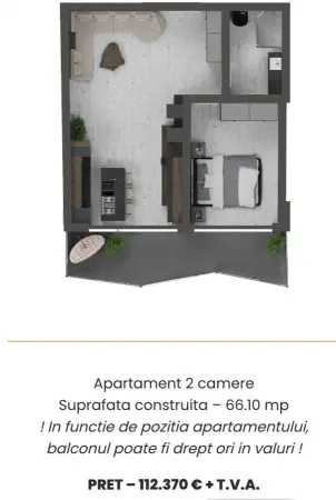 Apartament 2 camere Mamaia-Sat - poza 5