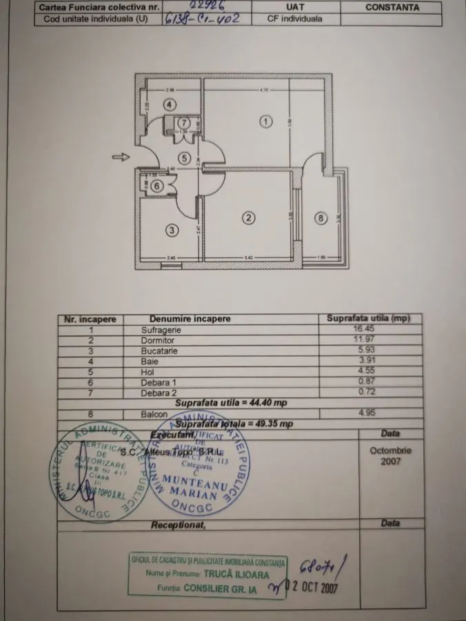 Apartament 2 camere Constanța - poza 1