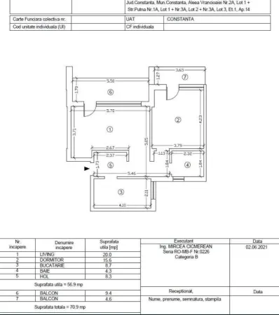 Apartament 2 camere Constanța - poza 13