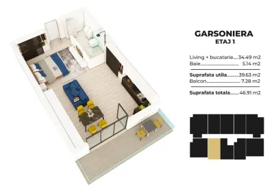 Garsonieră Mamaia - poza 3