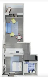 Apartament 2 camere Mamaia-Sat - poza 2