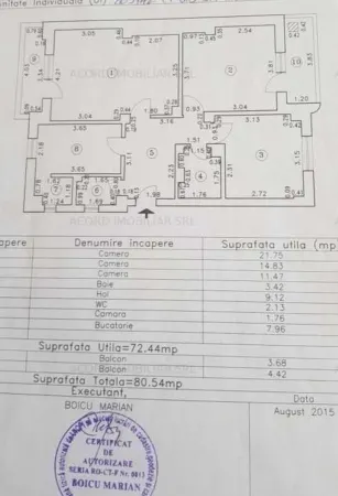 Apartament 3 camere Constanța - poza 4
