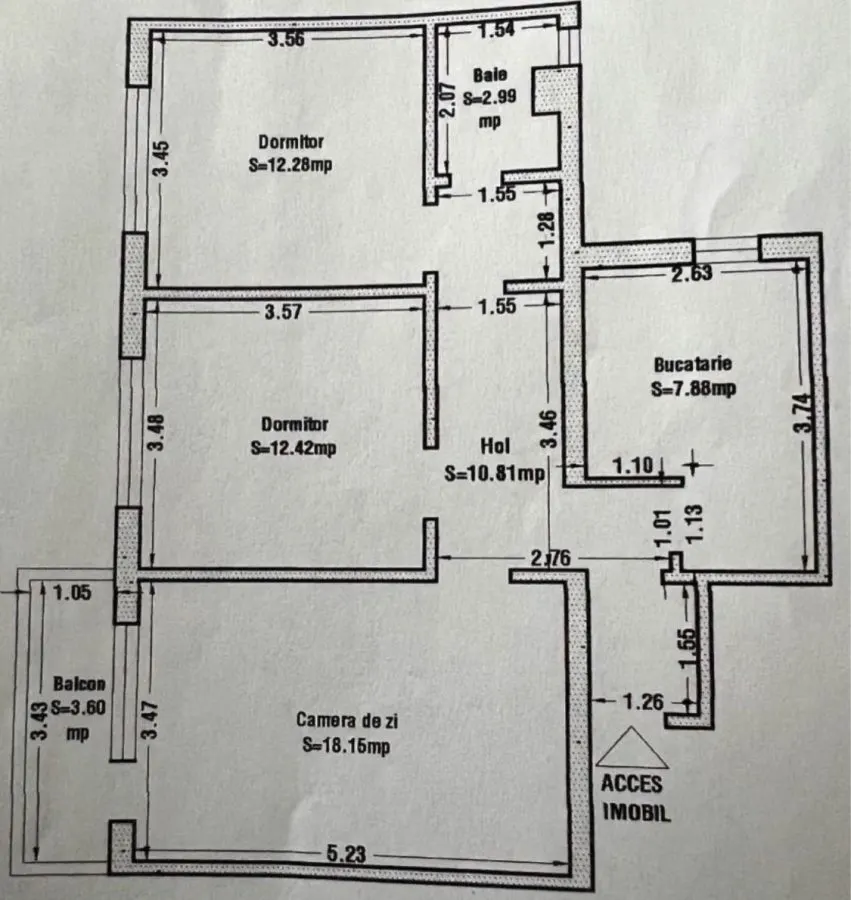 Apartament 3 camere Constanța - poza 1