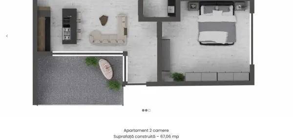 Apartament 2 camere Mamaia-Sat - poza 10
